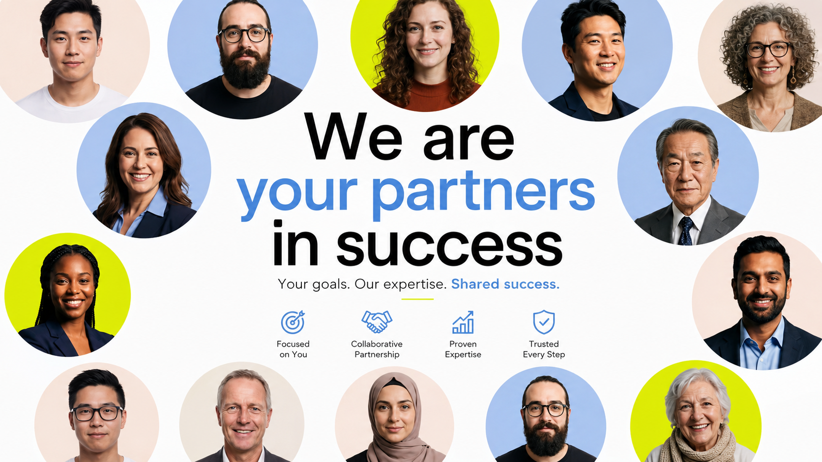 We are your partners in success - Four Pillars of Financial Excellence